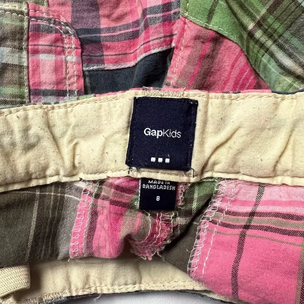 GAP kids plaid